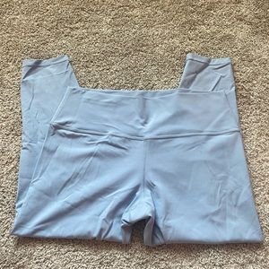 NWOT Athleta Powder Blue Transcend Legging